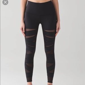 Lululemon Wunder Under Pant (Hi-Rise) (Tech Mesh)